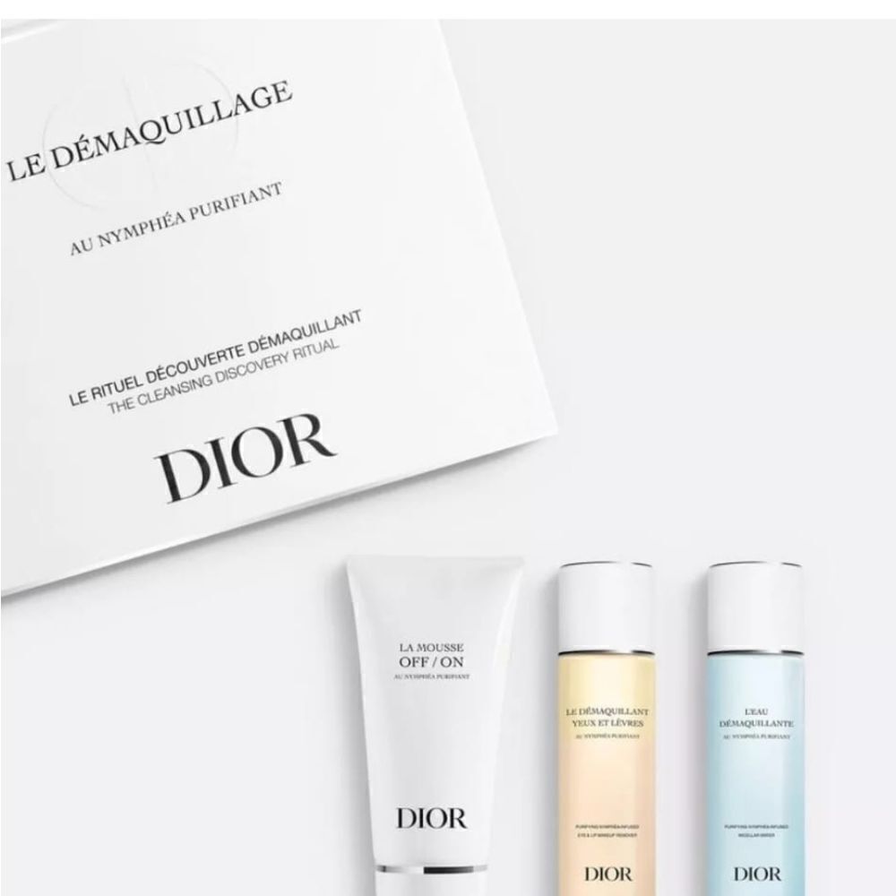 Dior White and Blue Cleanser Exfoliant Skincare - Picture 2 of 2